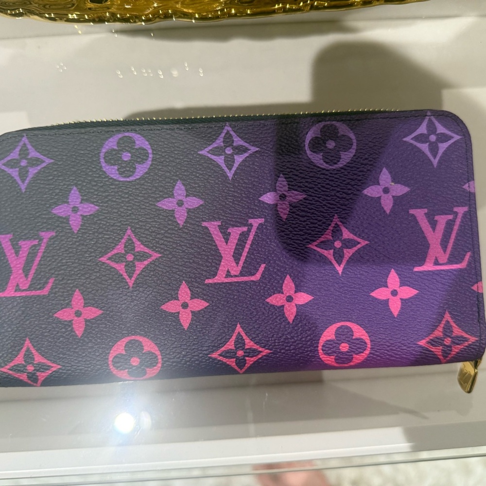 Louis Vuitton Purple and Pink Women's Wallet spring in the city